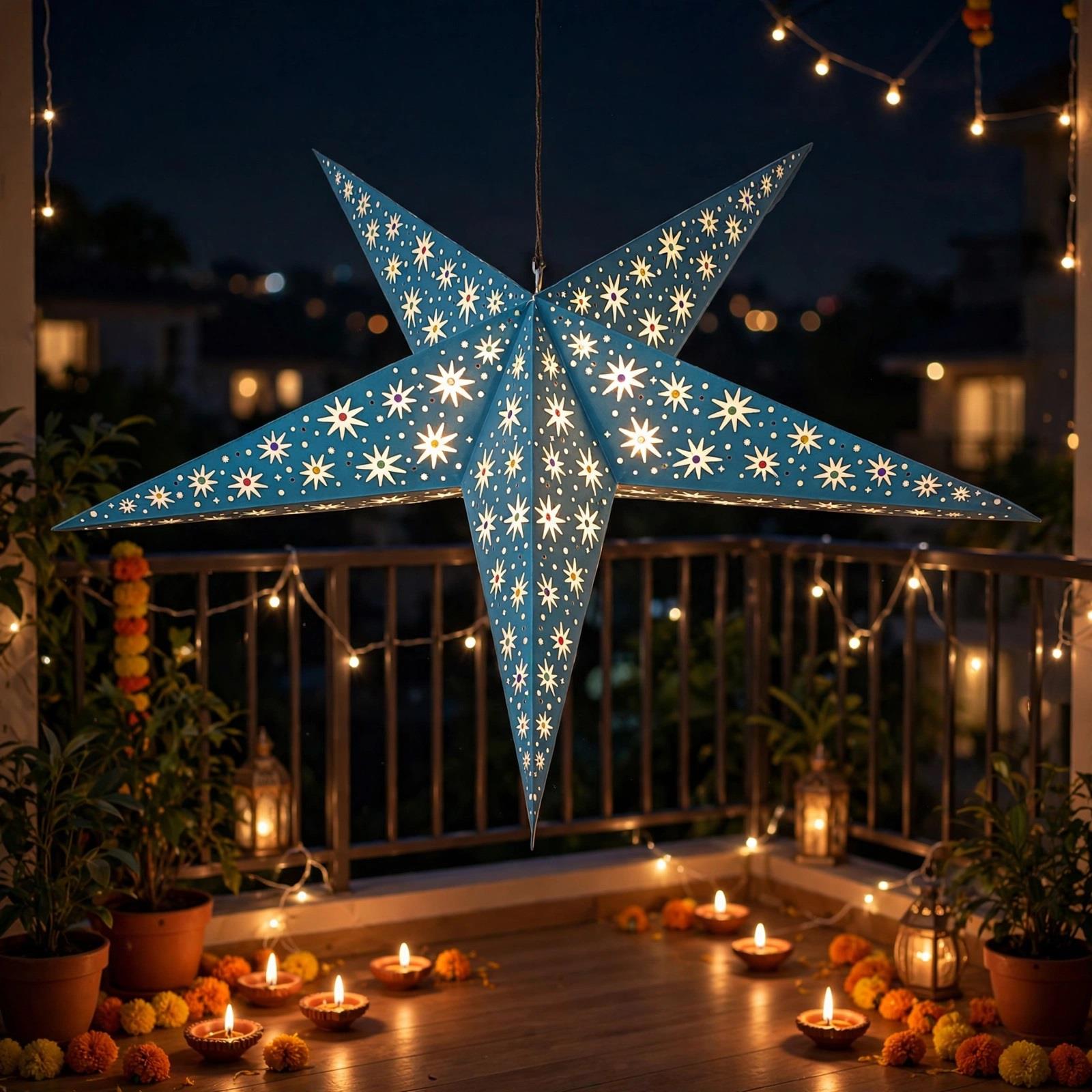 Lantern Paper Star Sf8